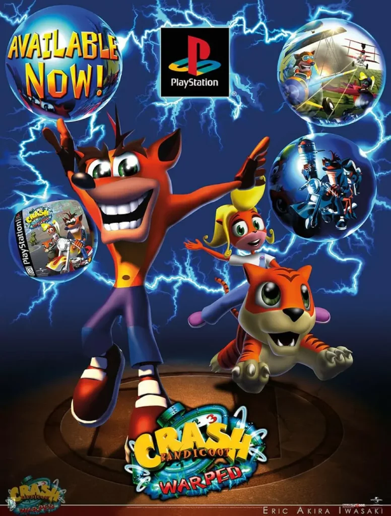 crash bandicoot warped