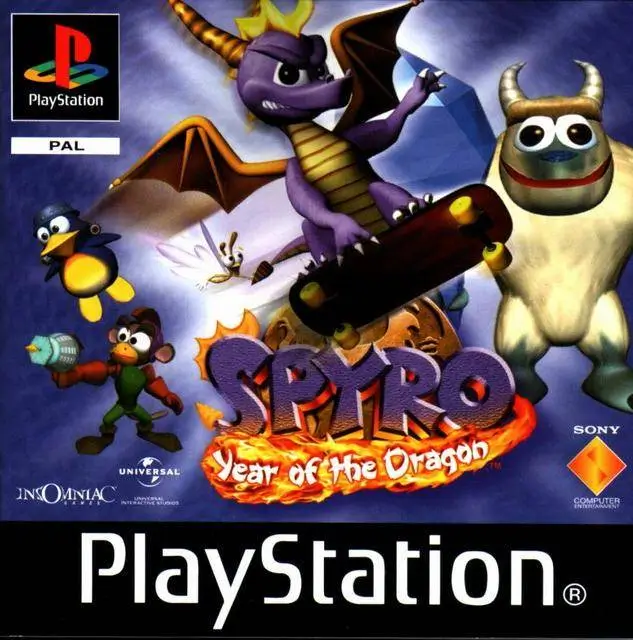 spyro year of the dragon ps1