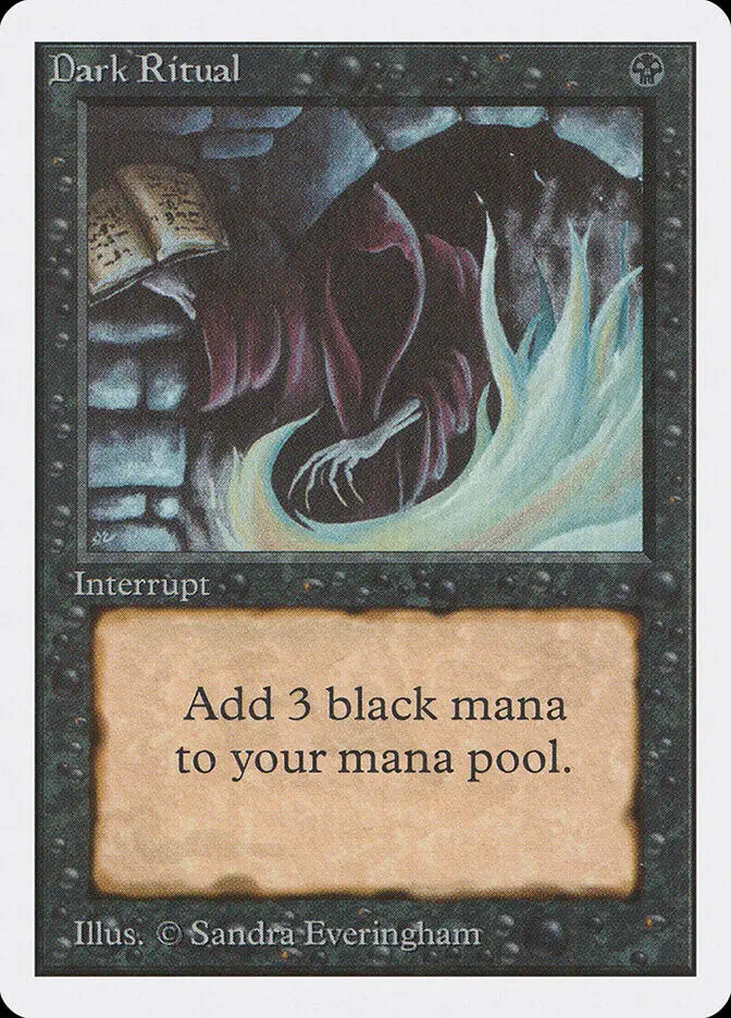 magic the gathering dark ritual