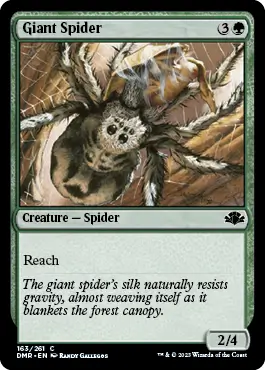 giant spider magic the gathering