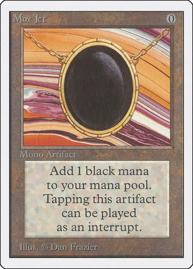 magic the gathering mox jet