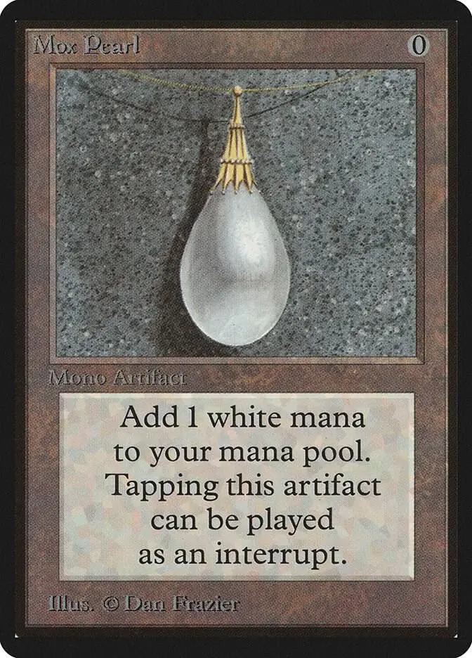 magic the gathering mox pearl