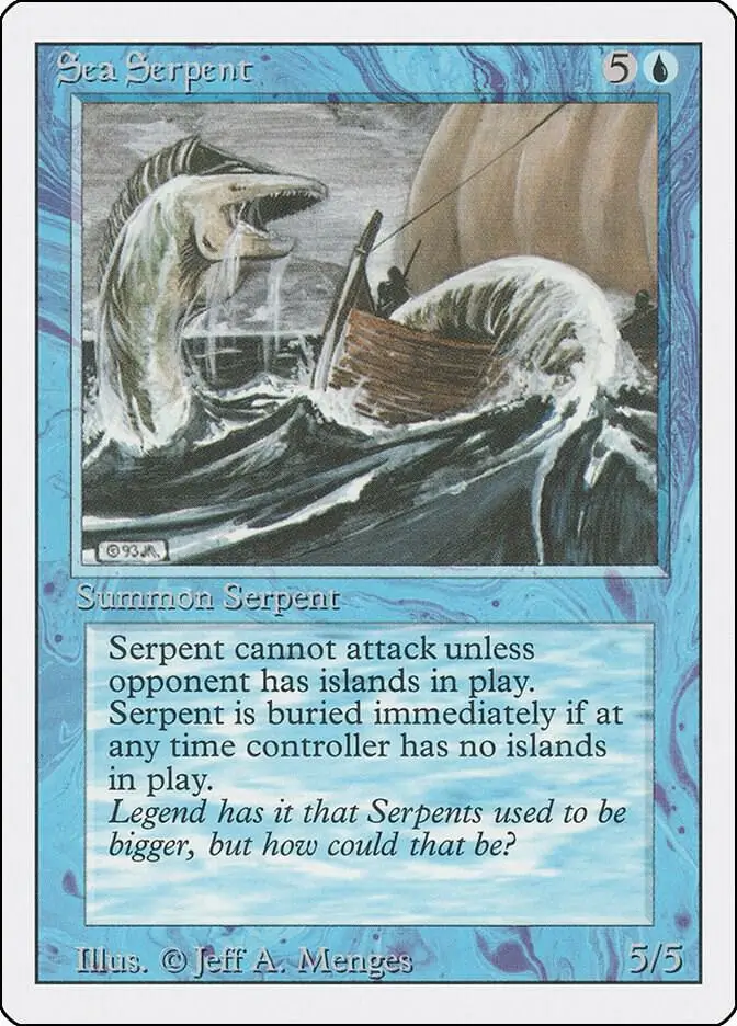 sea serpent magic the gathering